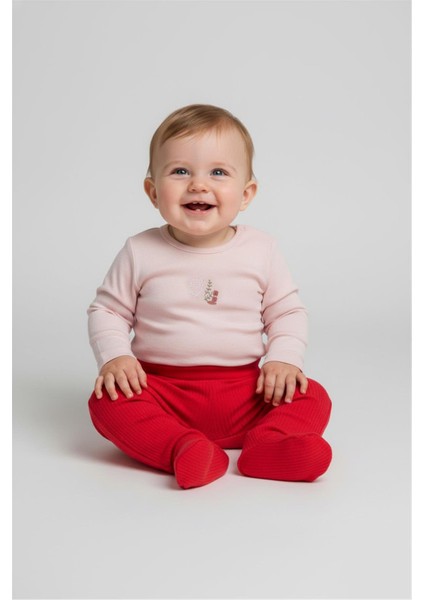 Patikli Pantolon 2li (Always Raporlu Interlok) Kırmızı fırsatları