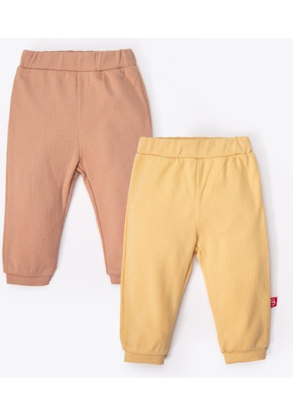 Patiksiz Pantolon 2li (Always Raporlu Interlok) Hardal