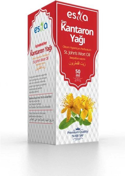 Kantaron Yağı 50 Ml.