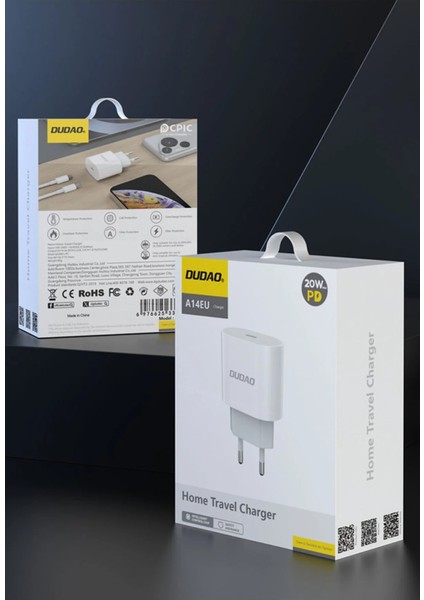 A14EU 20W Power Delivery (Pd) Type-C Hızlı Şarj Adaptörü | iPhone 15/14/13, Samsung, Xiaomi Tüm Cihazlara Uyumlu Şarj Başlığı fiyatları