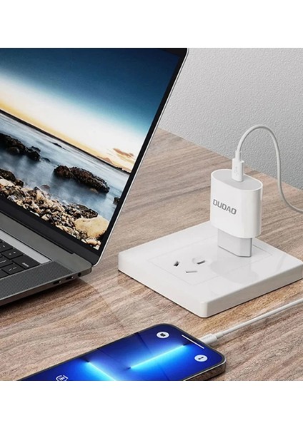 A14EU 20W Power Delivery (Pd) Type-C Hızlı Şarj Adaptörü | iPhone 15/14/13, Samsung, Xiaomi Tüm Cihazlara Uyumlu Şarj Başlığı