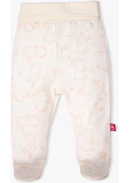 Patikli Pantolon 2li (Cute Bunny) Bej indirimleri