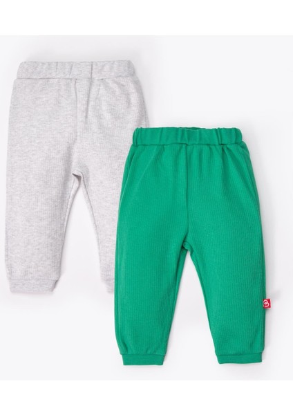 Patiksiz Pantolon 2li (Always Raporlu Interlok) Yeşil