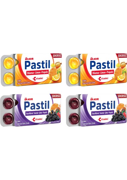 Pastil 8 Li Tablet 4 Lü Karma Paket