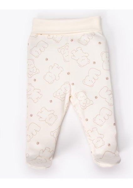 Patikli Pantolon 2li (Cute Bear) Bej indirimleri