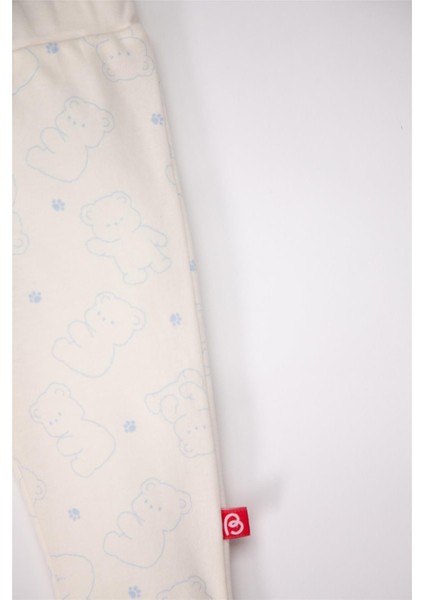 Patiksiz Pantolon 2li (Cute Bear) Mavi modelleri