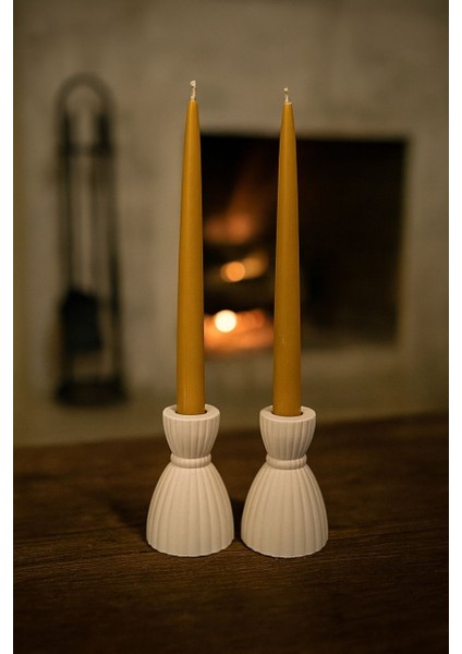 2’li Prenses Görünümlü Şamdan Seti fiyatları