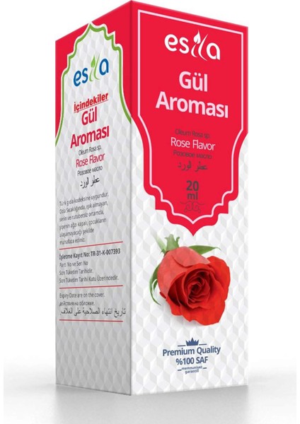 Gül Aroması 20 Ml.