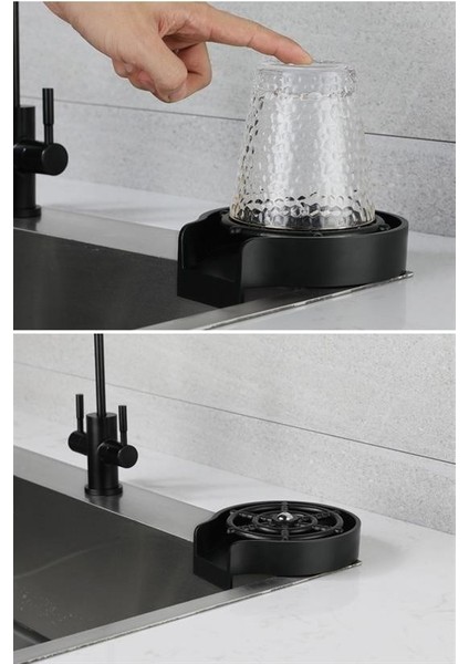 Mytechcat® Yüksek Basınçlı Otomatik Bardak Yıkama Aparatı Mutfak Lavaboları Için Hızlı Kupa Durulayıcı fiyatları