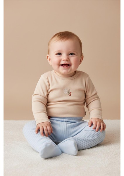 Patikli Pantolon 2li (Cute Bear) Mavi fırsatları