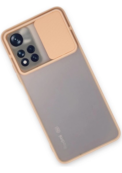 Xiaomi Redmi Note 11 Pro Plus 5g Kılıf Palm Buzlu Kamera Sürgülü Silikon - Pembe modelleri