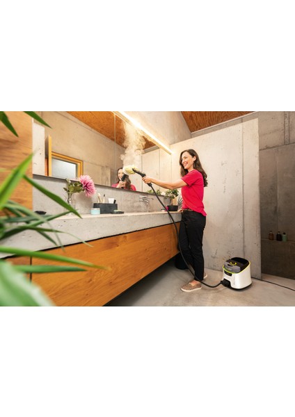 Sc 5 Deluxe Signature Line Profesyonel Set 2200W 4 Bar Profesyonel Buharlı Temizlik Makinesi - Vapohydro Fonksiyonlu Sıcak Su Püskürtme Özelliği ve LED Ekranlı En Üst Düzey Hijyen Teknolojisi fırsatları