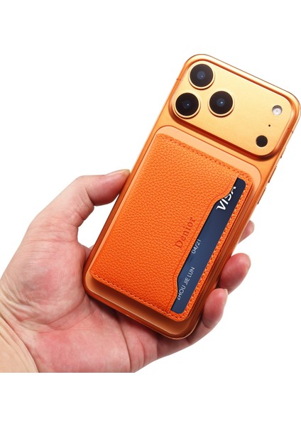 iPhone 12/13/14/15/16/17 Serisi Uyumlu Magsafe Cüzdan - Stand Özellikli Manyetik Deri Kartlık modelleri