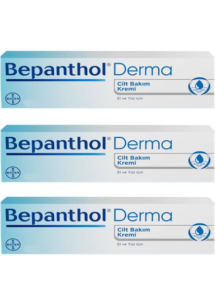 Derma Cilt Bakım Kremi 30 gr 3 Adet