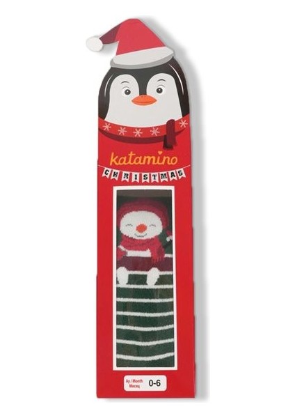 Yılbaşı Kutulu Külotlu Çorap - Çok Renkli