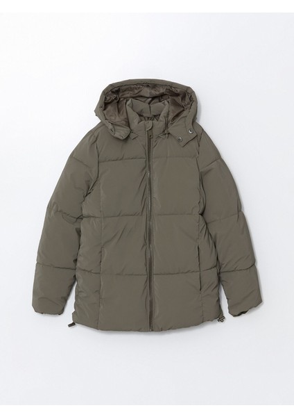 Yeni Sezon Kapüşonlu Erkek Çocuk Şişme Mont