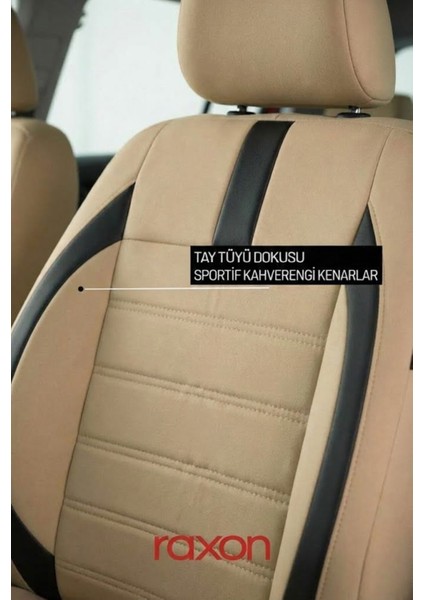 Ds7 Crossback 2021 ve Sonrası Için 2+1 Binek Araçlara Uyumlu Tay Tüyü Oto Koltuk Kılıfı fırsatları