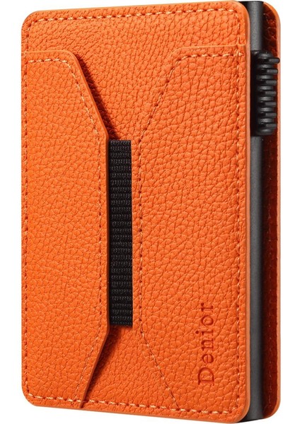 Iphone 12/13/14/16/17 Pro Max Magsafe Standlı Cüzdan - 8 Kart Kapasiteli Mekanizmalı Kartlık