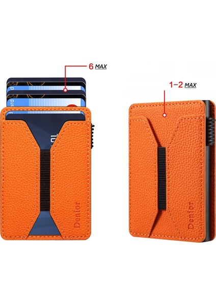 Iphone 12/13/14/16/17 Pro Max Magsafe Standlı Cüzdan - 8 Kart Kapasiteli Mekanizmalı Kartlık