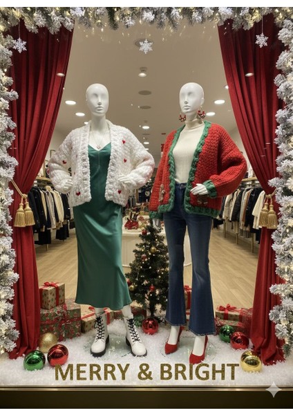 Puffy Yılbaşı Hırkası