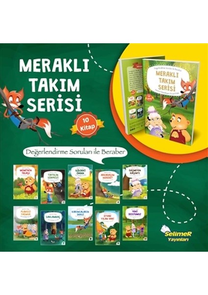 Meraklı Takım Serisi - 10 Kitap Takım