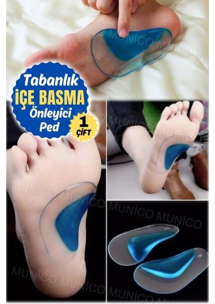 Ayak Bakımı Için Silikon Ortopedik Pedler Spor ve Fitness Için Jel Ortez Destekleyen Jel Tabanlık fiyatları