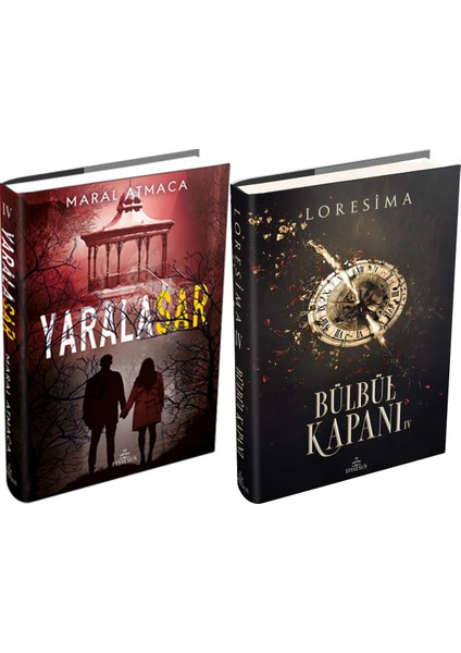Bülbül Kapanı 4 Ciltli ve Ephesus Yayınları Yaralasar 4 Ciltli Maral Atmaca 2li Set