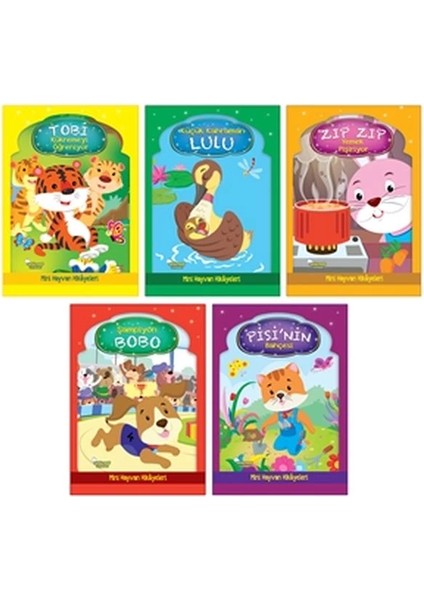 Mini Hayvan Hikayeleri (5 Kitap Takım)
