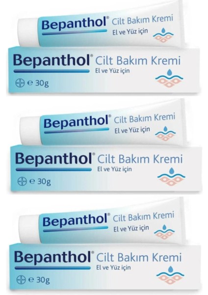 Derma Cilt Bakım Kremi 30 gr x 3