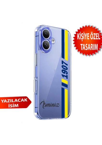 Iphone 16 Uyumlu Kişiye Özel Isim Eklenebilir Desenli Şeffaf Silikon Kılıf fırsatları