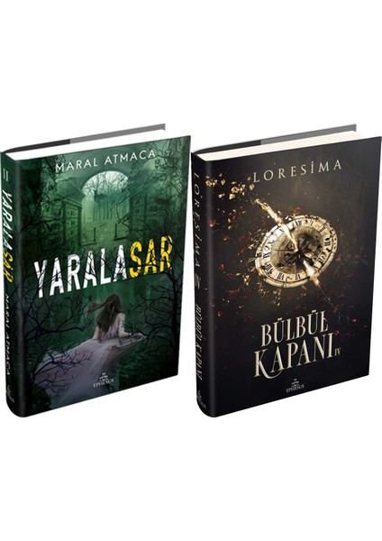 Bülbül Kapanı 4 Ciltli ve Ephesus Yayınları Yaralasar 2 Ciltli Maral Atmaca 2li Set