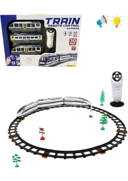 Uzaktan Kumandalı 30 Parça Işıklı 176 cm Tren Set fırsatları