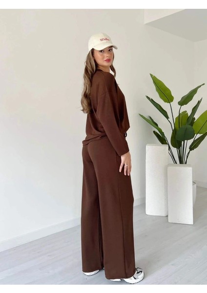 Kollu Modal Takım Kahve modelleri