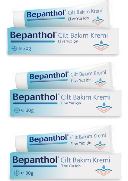 Cilt Bakım Kremi 30 gr 3 Adet