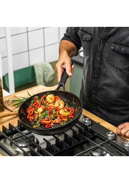 Classic Alu Seramik Kaplama Wok Tava 28 cm fiyatları