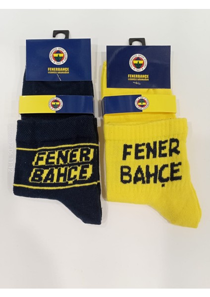 Fenerbahçe Lisanslı Orta Konç Yetişkin Çorap