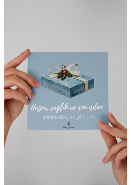 6'lı Yılbaşı Motto Kartı Seti/ Kartpostal indirimleri