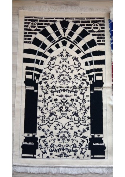 Endülüs Mihrap Motif Akrilik Polyester Kadife Desenli Namazlık Seccade (110X70)CM 700 gr fiyatları