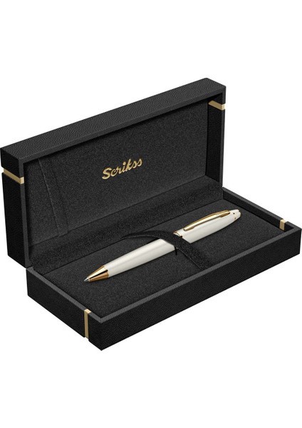 Scrıkss Tükenmez Kalem 35 Noble Beyaz Altın fırsatları