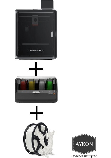 Kobra S1 3D Yazıcı+ Kombo Kit + Filament