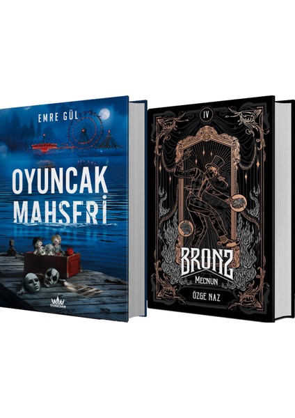 Bronz 4 Mecnun Ciltli ve Guardian Oyuncak Mahşeri Ciltli Emre Gül 2li Set