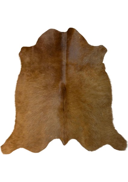 %100 Hakiki Dana Derisi Post Halı – Kahverengi (84X106 Cm) fiyatları
