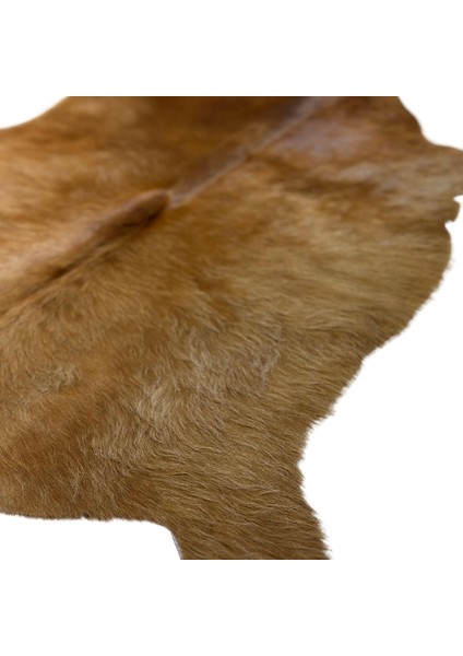 %100 Hakiki Dana Derisi Post Halı – Kahverengi (84X106 Cm) modelleri