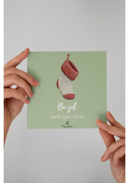 6'lı Yılbaşı Motto Kartı Seti/ Kartpostal indirimleri