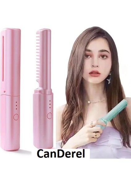 Pratik Şarjlı Saç Düzleştirici Tarak ile Zahmetsiz Şıklık