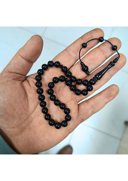 Küre Kesim Bilek Boy Sertifikalı Erzurum Oltu Taşı Tesbih 8 mm fiyatları