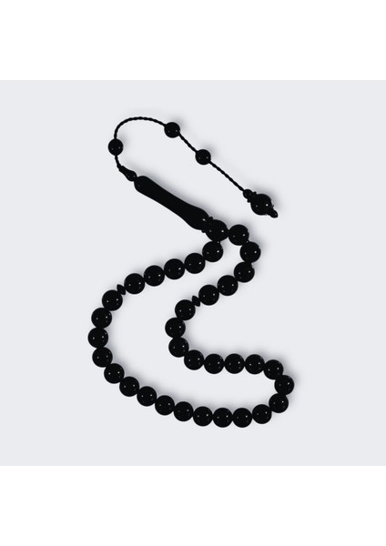 Küre Kesim Bilek Boy Sertifikalı Erzurum Oltu Taşı Tesbih 8 mm modelleri