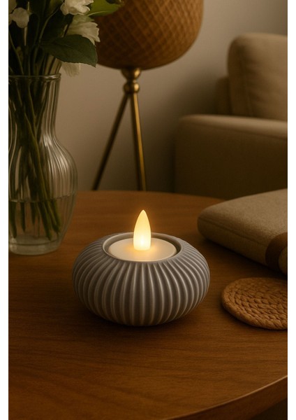 Dekoratif 3lü Muluk (Mumlar Dahil) 3D Printer-Esbodesign fiyatları