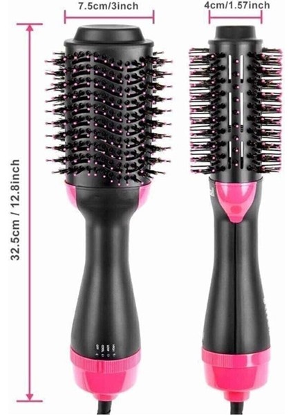 Saç Şekillendirme ve Düzleştirme Fön Tarağı, Pratik ve Kullanışlı | Nano Teknoloji