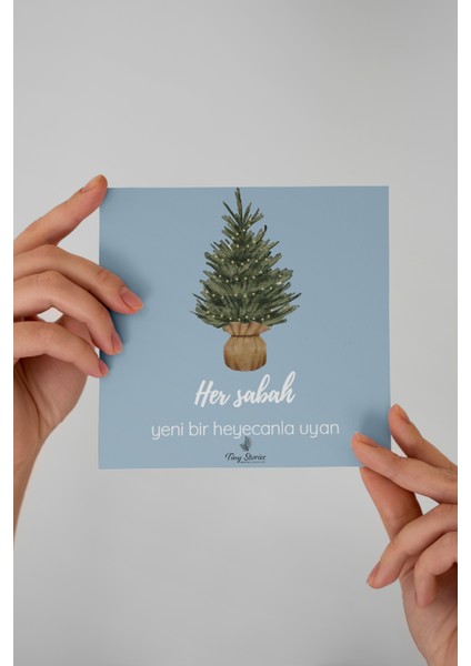 6'lı Yılbaşı Motto Kartı Seti/ Kartpostal modelleri